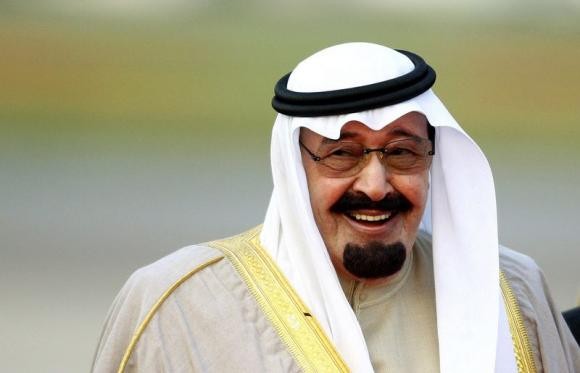 Vua Abdullah bin Abdulaziz trong chuyến thăm London năm 2009. Ảnh Reuters.