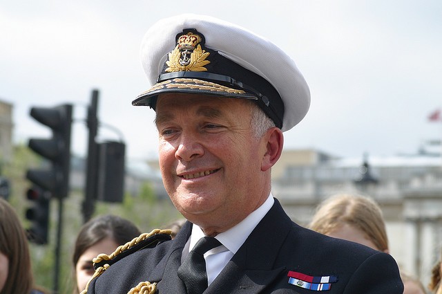 Đô đốc Lord West, cựu chỉ huy lực lượng Hải quân Hoàng gia Anh.