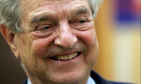 George Soros - tỷ phú Mỹ kiêm người sáng lập Open Society.