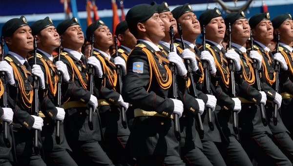 Lực lượng vũ trang Mông Cổ.