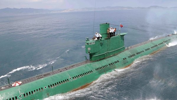 Tàu ngầm Triều Tiên.