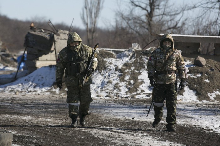 Lực lượng ly khai Donetsk.