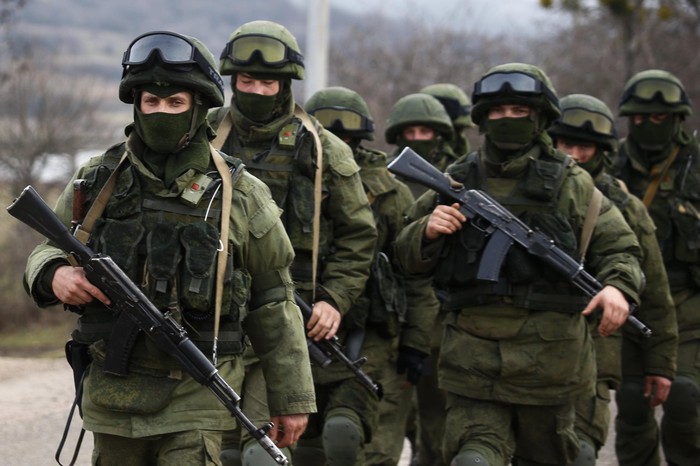 Lực lượng Nga tại Crimea.