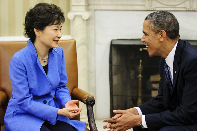 Tổng thống Park Geun-hye và Tổng thống Mỹ Barack Obama sẽ có một hội nghị thượng đỉnh tại Washington trong chuyến thăm nước Mỹ ngày 16/6 tới của bà Park.