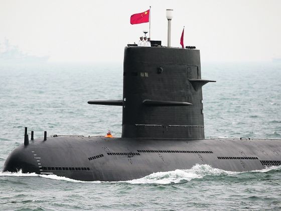 Tàu ngầm Trung Quốc. Ảnh Reuters.