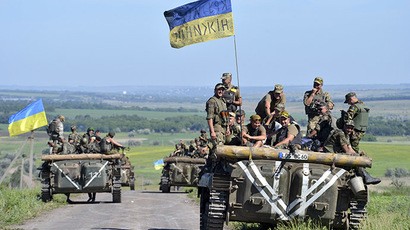 Quân đội Ukraine. Ảnh RT.