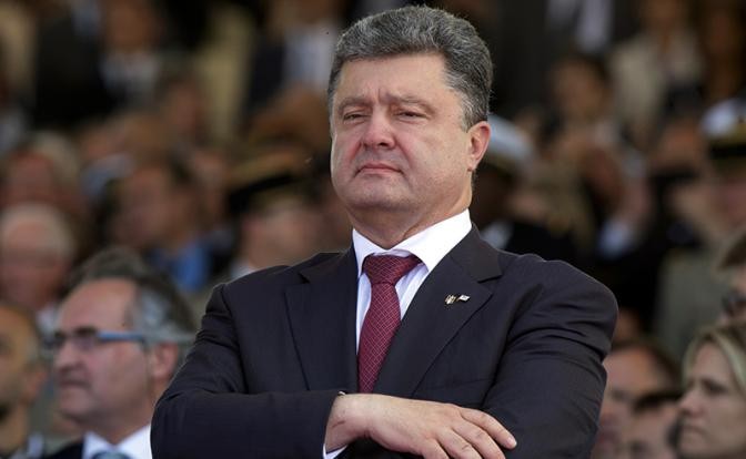 Tổng thống Ukraine Petro Poroshenko. Ảnh Svobodnaya Pressa.