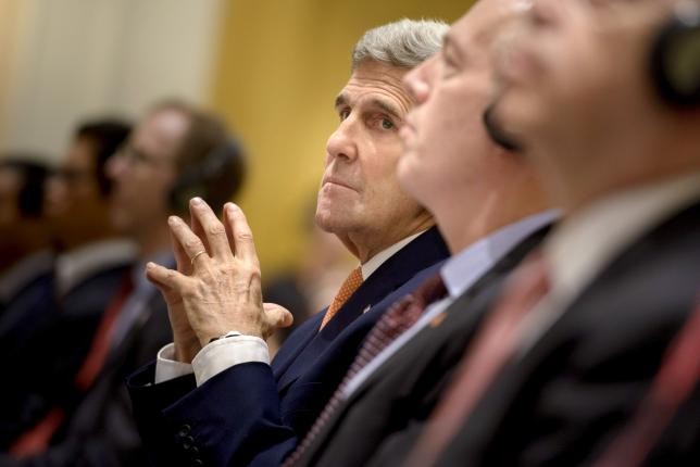 Ngoại trưởng Mỹ John Kerry. Ảnh Reuters.