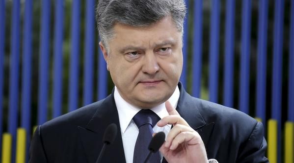 Tổng thống Ukraine Petro Poroshenko. Ảnh RT.