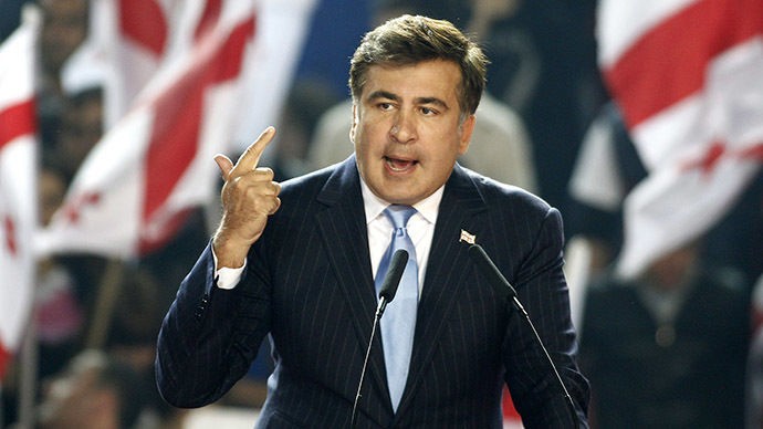 Thống đốc vùng Odessa Mikhail Saakashvili. Ảnh Lenta.