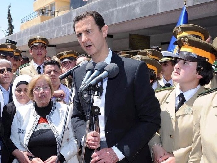 Tổng thống Syria Bashar al-Assad. Ảnh Business Insider.