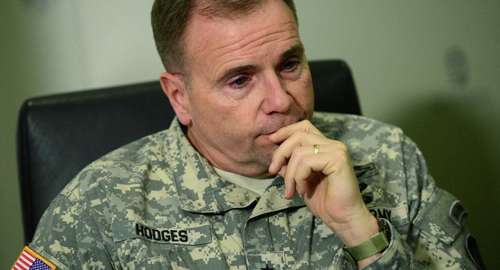 Trung tướng Ben Hodges - Tư lệnh quân đội Mỹ tại Châu Âu.