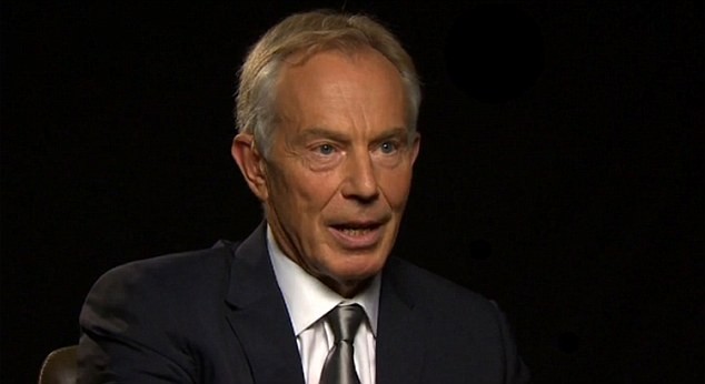 Cựu Thủ tướng Anh Tony Blair. Ảnh Daily Mail.
