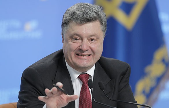Tổng thống Ukraine Petro Poroshenko. Ảnh Pravda