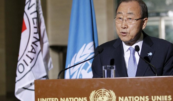 Tổng thư ký Liên Hợp Quốc Ban Ki-moon. Ảnh News Week
