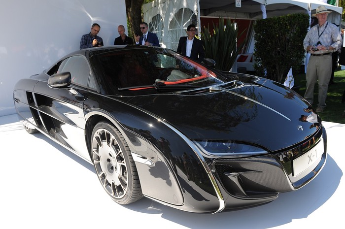 MCLaren X-1 Concept là một trong những mẫu xe được nhắc đến nhiều nhất tại lễ hội xe hơi The Quail trong khuôn khổ tuần lễ Pebble Beach tại Monetery.