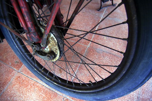 Phần vành và bánh xe được thiết kế bằng chất liệu chống rỉ.