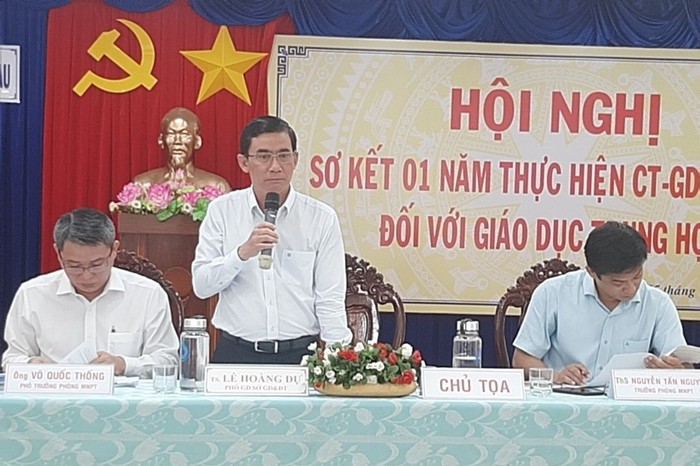 Tiến sĩ Lê Hoàng Dự - Phó Giám đốc Sở Giáo dục và Đào tạo tỉnh Cà Mau. (Nguồn: Website của Sở Giáo dục và Đào tạo Cà Mau).