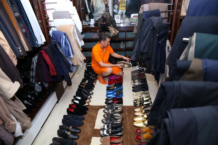 Đàm Vĩnh Hưng cho biết, bộ sưu tập giày của anh đang ở con số... 639 đôi.
