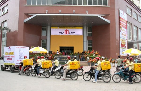 Hệ thống siêu thị Fivimart vẫn hoạt động bình thường ở Hà Nội với 13 siêu thị, trong khi ở khu vực phía Nam vẫn còn văn phòng liên lạc - Ảnh minh họa: website Fivimart