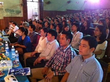 Đông đảo người tiêu dùng tại Phú Thọ đến tham gia Hội thảo.