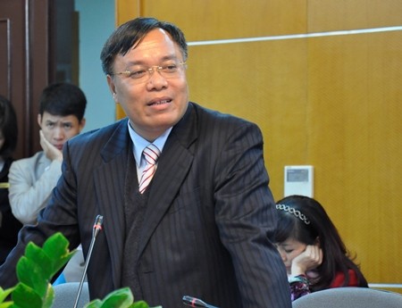 Ông Đinh Quang Tri: Nếu phân bổ ngay 26.700 tỷ đồng lỗ tỷ giá vào giá thành, giá điện sẽ tăng sốc (Ảnh: BD).