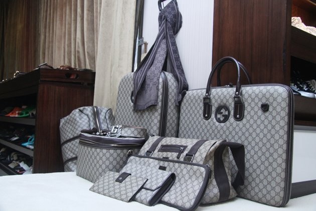 Trọn bộ túi của Gucci trong bộ sưu tập hàng hiệu của Mr.Gucci Đàm Vĩnh Hưng.
