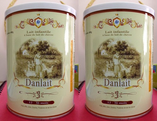 Nhãn hiệu sữa Danlait do chính Mạnh Cầm tự đặt tên.