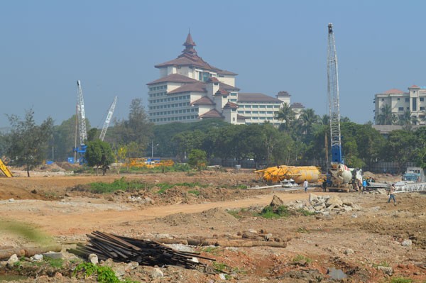 Vị trí xây khách sạn tại Yangon (Ảnh: EMG) Vị trí xây khách sạn tại Yangon (Ảnh: EMG)