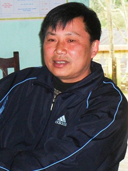 Ông Bàn Xuân Lâm, Chủ tịch UBND xã Xuân Sơn.