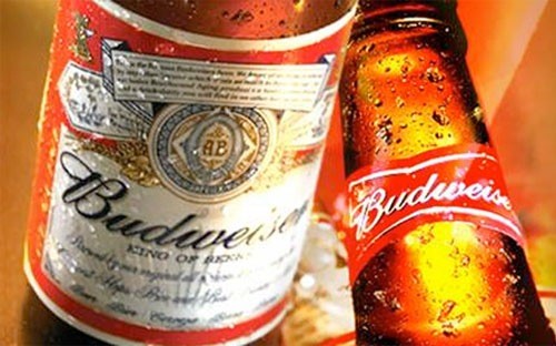 Budweiser là một trong những thương hiệu nổi nhất của AB InBev.