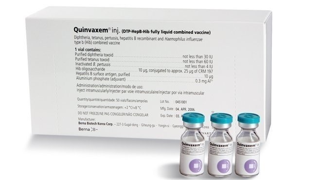 Vắc-xin “5 trong 1” Quinvaxem