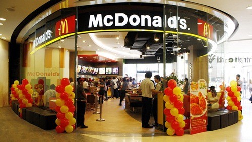 Một cửa hàng McDonald's vừa khai trương tại Thái Lan.