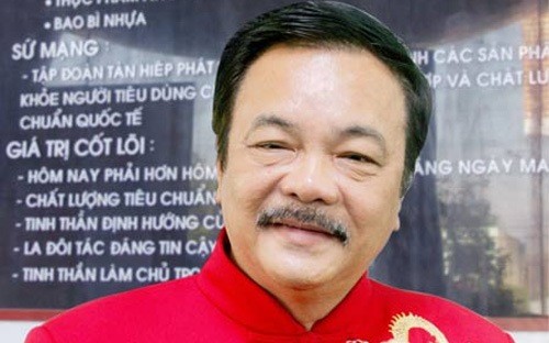 TS. Trần Quí Thanh, Chủ tịch kiêm Tổng giám đốc Tân Hiệp Phát.