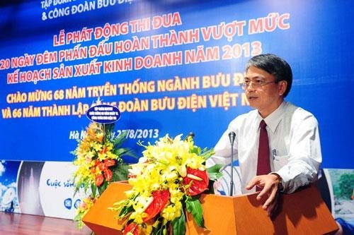 Ông Trần Mạnh Hùng nhấn mạnh chiến lược của VNPT gồm 6 chữ “chuyên biệt, khác biệt và hiệu quả”. Ảnh: VNPT