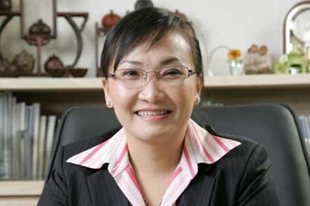 Bà Đặng Huỳnh Ức My, Chủ tịch HĐQT Bourbon Tây Ninh.