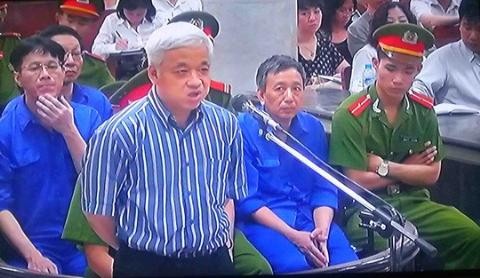 Bầu Kiên tại tòa - Ảnh: Nam Phong