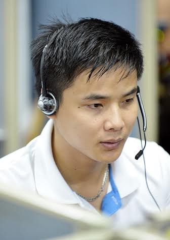 Hoàng Việt Trung làm việc tại Call Center được 5 năm – một thời gian rất dài với nhiều điện thoại viên và có nhiều kỷ niệm gắn bó với Vinaphone.