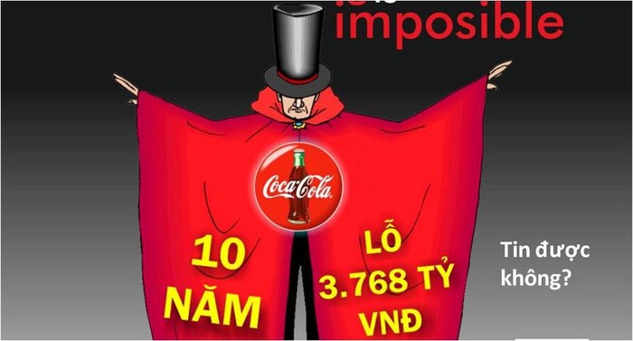 Ảnh chế của hội phản đối Coca Cola trên facebook.