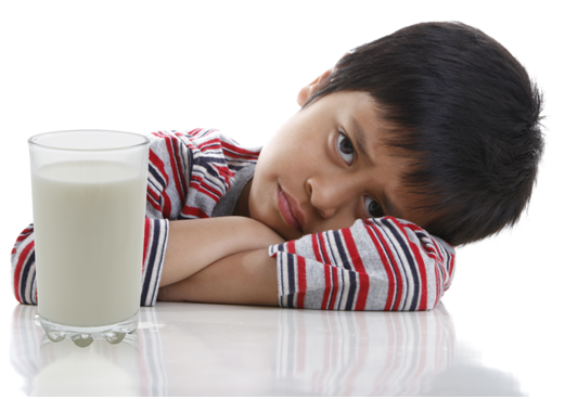 Giải quyết vấn đề ngán sữa ở trẻ từ 4 -11 tuổi luôn là bài toán khó! Ảnh: IDP