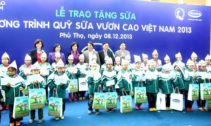 Đến nay Quỹ sữa Vươn cao Việt Nam đã tiếp cận hơn 307.000 trẻ em có hoàn cảnh khó khăn tại Việt Nam, gửi tặng gần 22 triệu ly sữa, tương đương khoảng 83 tỷ đồng.