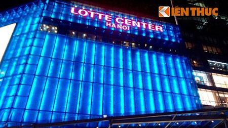 Lotte là một trong những tòa cao ốc hiện đại, sang trọng nhất Hà Nội.