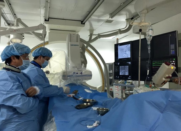 Bệnh viện đa khoa quốc tế Vinmec đã chuẩn bị kỹ lưỡng để sẵn sàng cho ca ghép tế bào gốc chữa xơ gan đầu tiên cho bệnh nhân Mai Thanh Hải (54 tuổi) vào đầu tháng 4/2015.