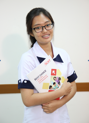 Bạn Lê Nguyễn Bích Hà (IELTS 8.0), học sinh Trường THPT chuyên Trần Đại Nghĩa.