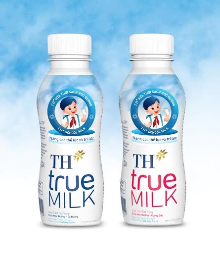 Sữa tươi tiệt trùng TH true MILK - Sữa học đường.
