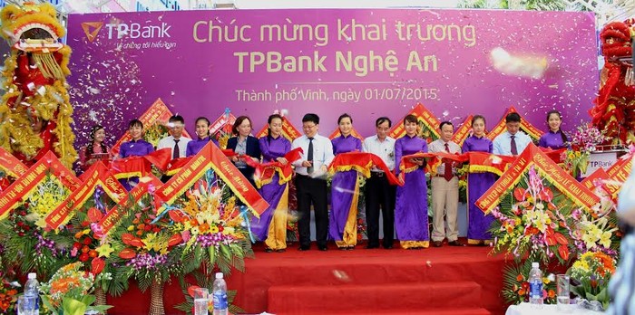 Ngân hàng TMCP Tiên Phong (TPBank) chính thức khai trương chi nhánh TPBank Nghệ An...