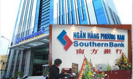 Ngân hàng Nhà nước Việt Nam (NHNN) đã có công văn số 6066/NHNN-TTGSNH chấp thuận nguyên tắc việc sáp nhập NHTMCP Phương Nam (PNB) vào NHTMCP Sài Gòn Thương Tín (Sacombank). Ảnh minh họa.