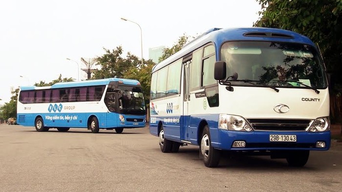 Tuyến xe buýt miễn phí của FLC giúp du khách thuận lợi hơn trong việc đi-lại giữa Hà Nội- FLC Sầm Sơn