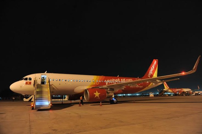 Chiều ngày 18/12, máy bay A320 của Vietjet mang số hiệu VN-A664 từ Toulouse (Pháp) đã đáp xuống sân bay Tân Sơn Nhất.