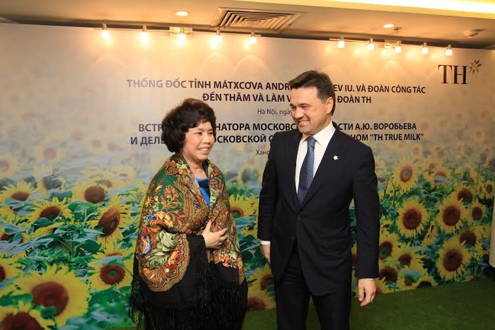 Sự hợp tác giữa Tập đoàn TH và tỉnh Mátxcơva sẽ đẹp thêm một biểu tượng của tình hữu nghị, biểu tượng ngành nông nghiệp hai nước.